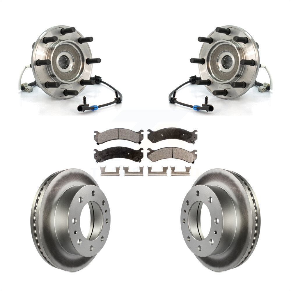 [Avant] Kit d'ensemble roulement de roue et moyeu pour Chevrolet Silverado 3500 GMC Sierra Classic 4WD KBB-103839 par Transit Auto