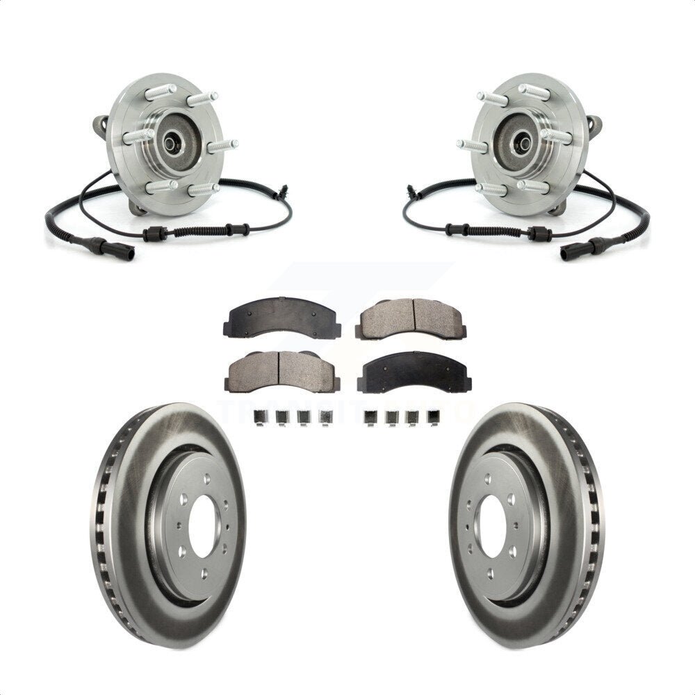 [Avant] Kit d'ensemble roulement de roue et moyeu pour 2010 Ford Expedition Lincoln Navigator 4WD KBB-103845 par Transit Auto