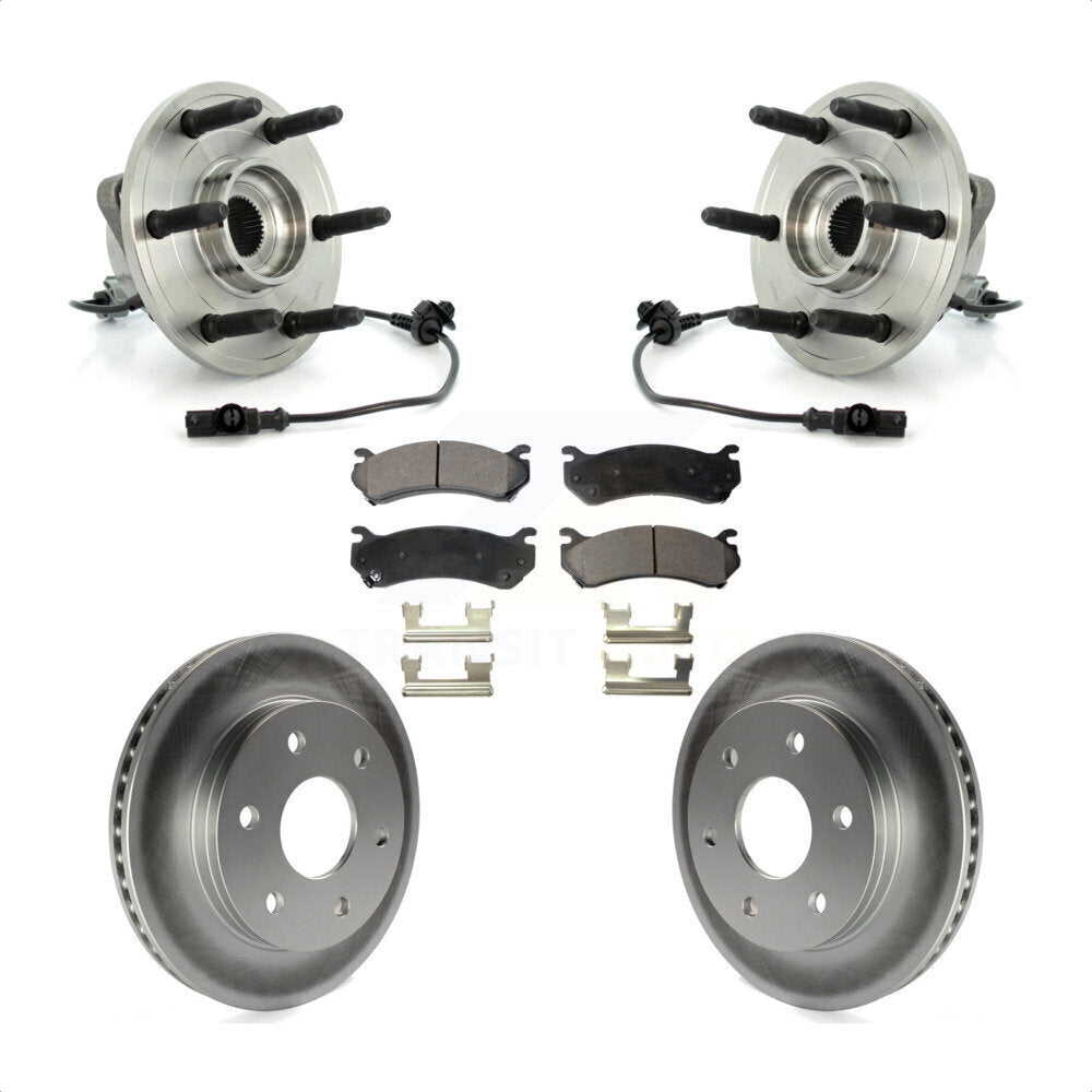 [Avant] Kit d'ensemble roulement de roue et moyeu pour 2007 Chevrolet Silverado 1500 LT LTZ avec 4WD rear brakes KBB-103847 par Transit Auto