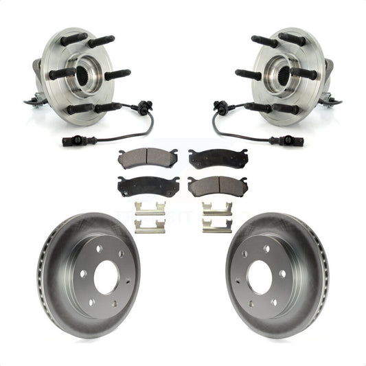 [Avant] Kit d'ensemble roulement de roue et moyeu pour 2007 Chevrolet Silverado 1500 LT LTZ avec 4WD rear brakes KBB-103847 par Transit Auto