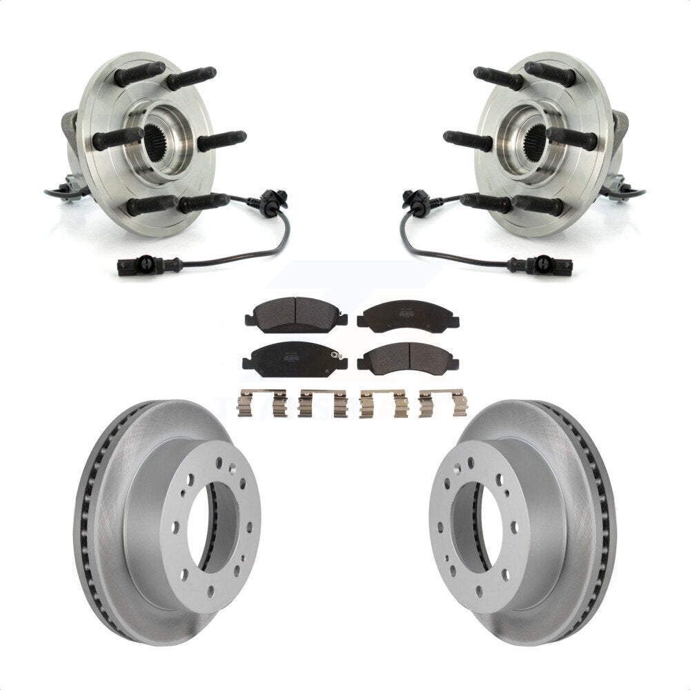 [Avant] Kit d'ensemble roulement de roue et moyeu pour 2011 Chevrolet Silverado 1500 Hybrid avec 4WD KBB-103850 par Transit Auto