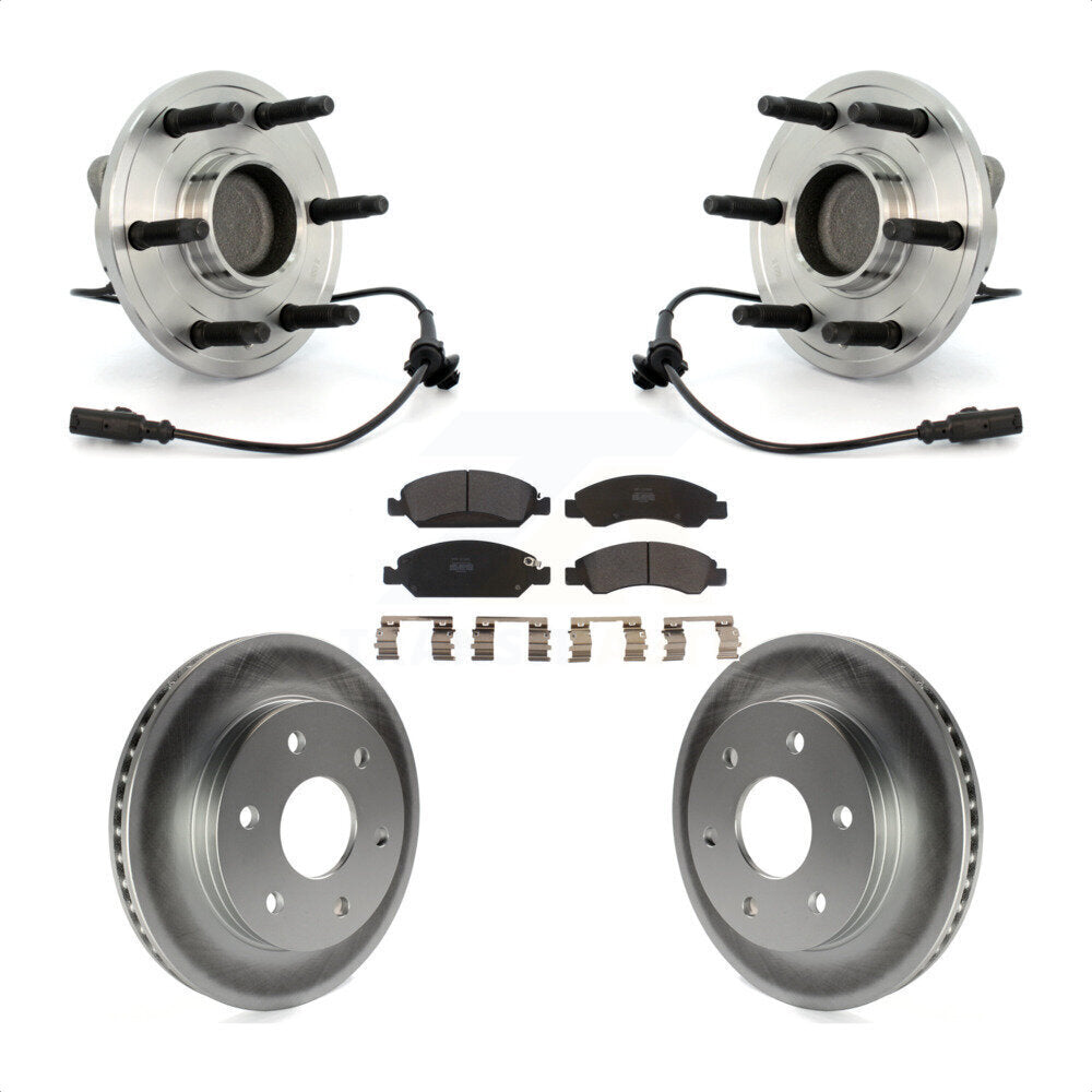 [Avant] Kit d'ensemble roulement de roue et moyeu pour 2007 GMC Sierra 1500 SLT SLE avec RWD rear brakes KBB-103851