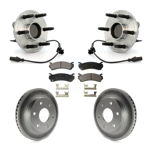 [Avant] Kit d'ensemble roulement de roue et moyeu pour 2007 Chevrolet Silverado 1500 LT LTZ avec RWD rear brakes KBB-103852 par Transit Auto