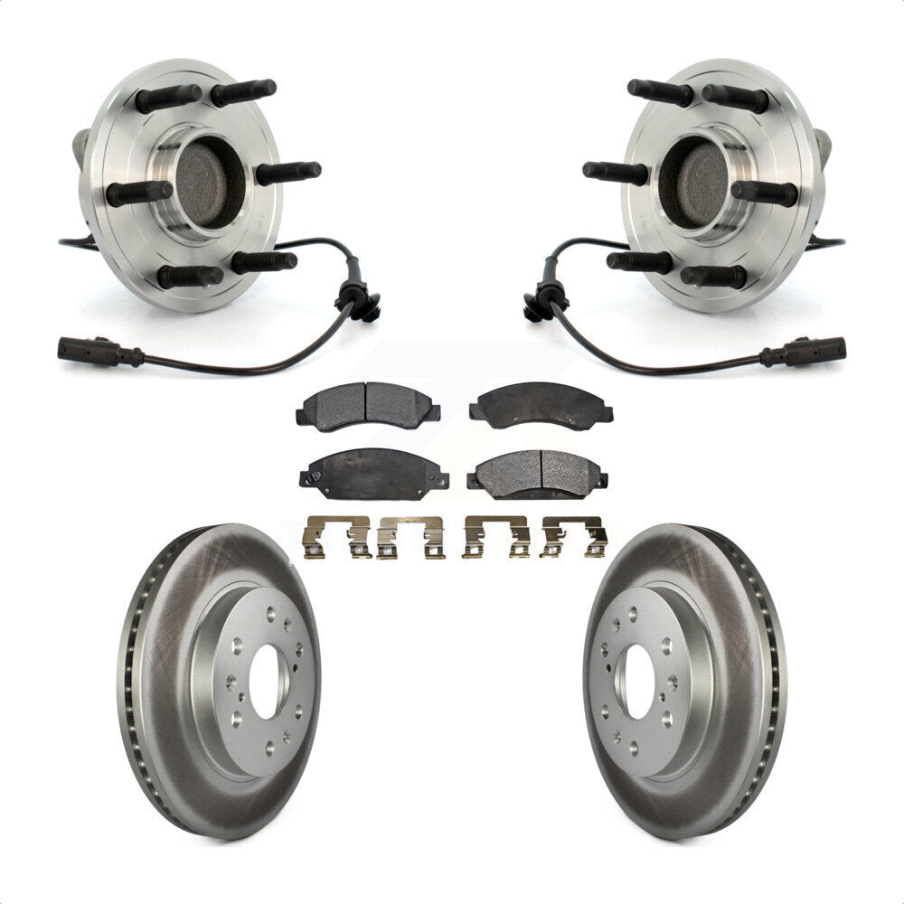 [Avant] Kit d'ensemble roulement de roue et moyeu pour 2007 Chevrolet Tahoe GMC Suburban 1500 Yukon Avalanche XL Cadillac Escalade RWD KBB-103853 par Transit Auto