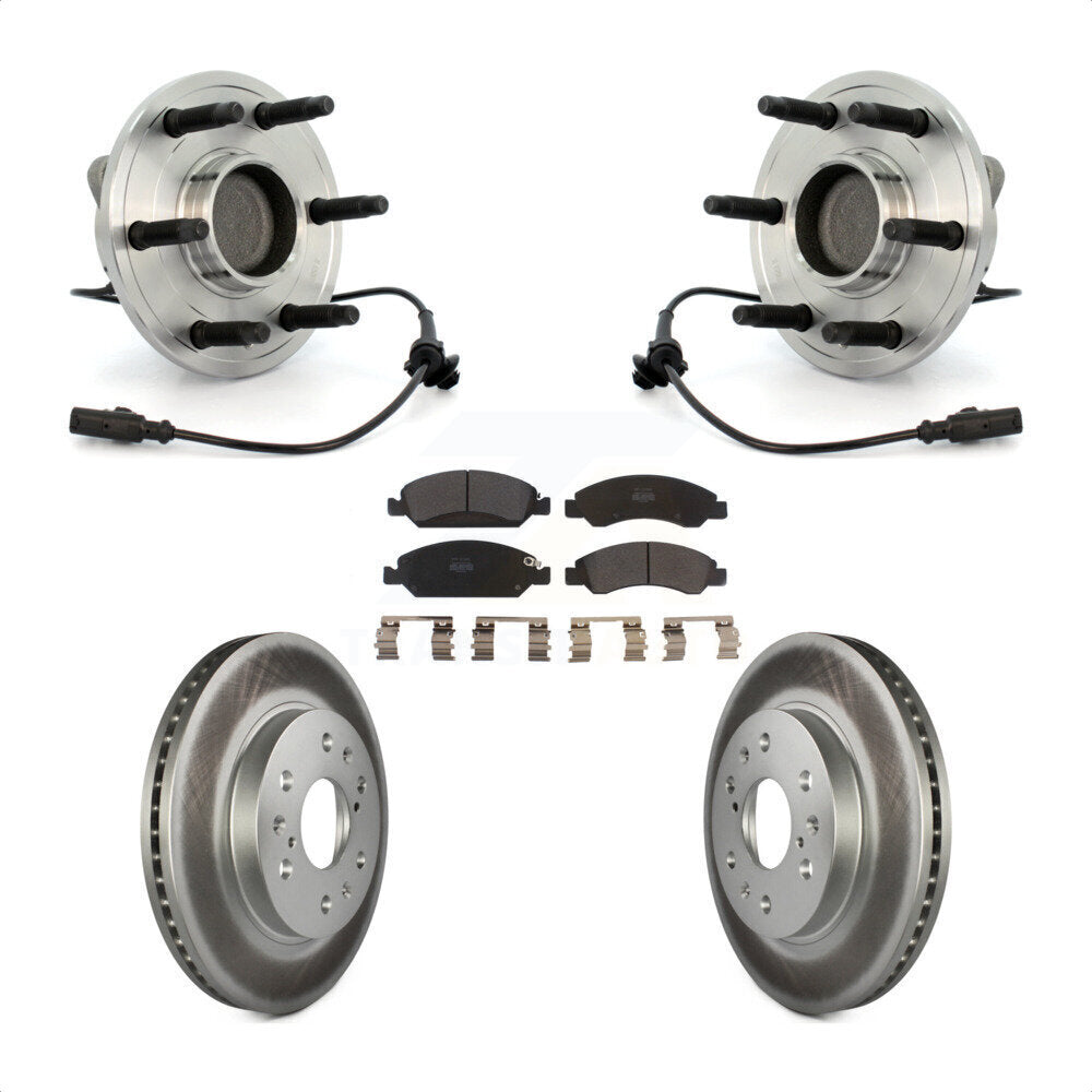 [Avant] Kit d'ensemble roulement de roue et moyeu pour Chevrolet Silverado 1500 GMC Sierra Tahoe Suburban Yukon XL Avalanche Cadillac Escalade ESV KBB-103854 par Transit Auto