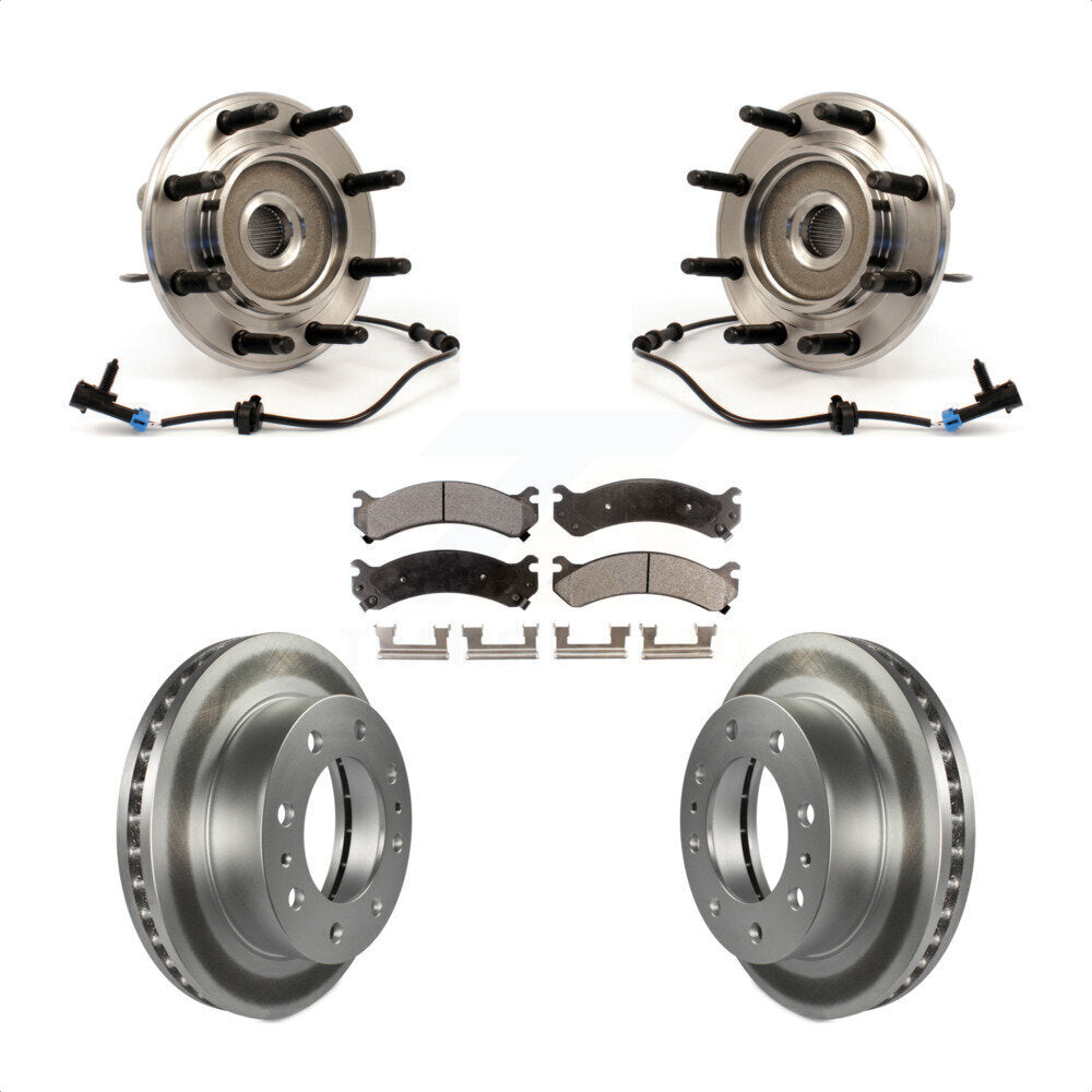 [Avant] Kit d'ensemble roulement de roue et moyeu pour Chevrolet Silverado 2500 HD GMC Sierra Suburban Hummer H2 Yukon XL KBB-103856