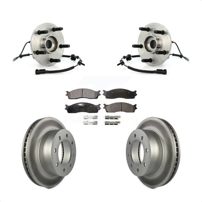 [Avant] Kit d'ensemble roulement de roue et moyeu pour 2007-2008 Dodge Ram 1500 Extended Crew Cab Pickup avec 4-Wheel ABS 5 Lug Wheels KBB-103860 par Transit Auto