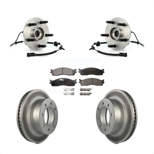 [Avant] Kit d'ensemble roulement de roue et moyeu pour 2007-2008 Dodge Ram 1500 Extended Crew Cab Pickup avec 4-Wheel ABS 5 Lug Wheels KBB-103860 par Transit Auto