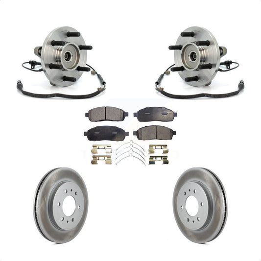 [Avant] Kit d'ensemble roulement de roue et moyeu pour 2009 Ford F-150 4WD 6 Lug Wheels KBB-103866 par Transit Auto