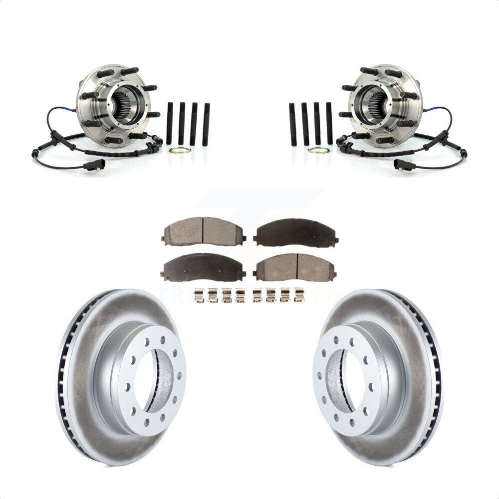 [Avant] Kit d'ensemble roulement de roue et moyeu pour 2013 Ford F-250 Super Duty 4WD Wide Frame Vehicle KBB-103876 par Transit Auto