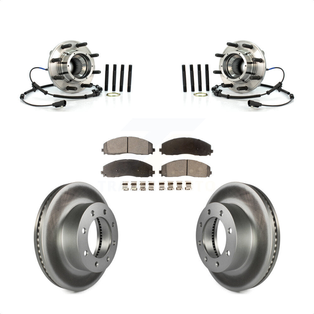 [Avant] Kit d'ensemble roulement de roue et moyeu pour Ford F-250 Super Duty F-350 4WD KBB-103877 par Transit Auto
