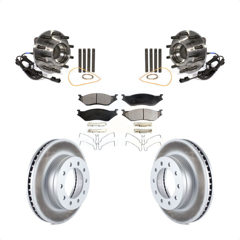 [Avant] Kit d'ensemble roulement de roue et moyeu pour 2011-2016 Ford F-450 Super Duty F-550 4 X KBB-103880 par Transit Auto