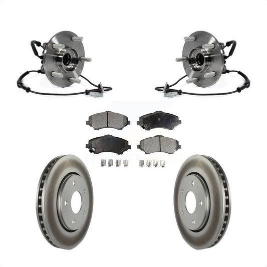 [Avant] Kit d'ensemble roulement de roue et moyeu pour Dodge Grand Caravan Chrysler Town & Country Ram C/V Volkswagen Routan avec Single Piston Caliper KBB-103887