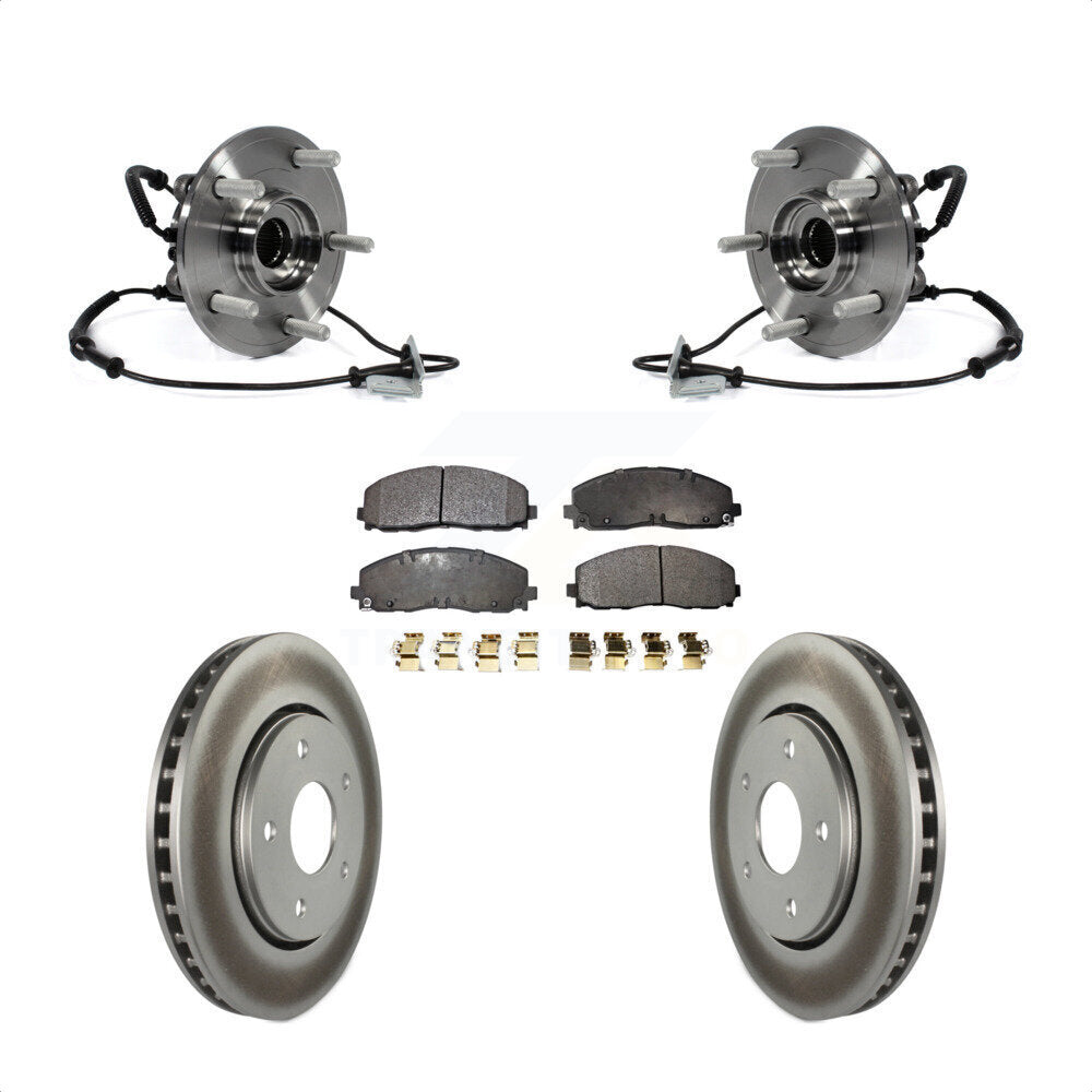 [Avant] Kit d'ensemble roulement de roue et moyeu pour 2017-2018 Dodge Grand Caravan Single Piston Caliper KBB-103888 par Transit Auto