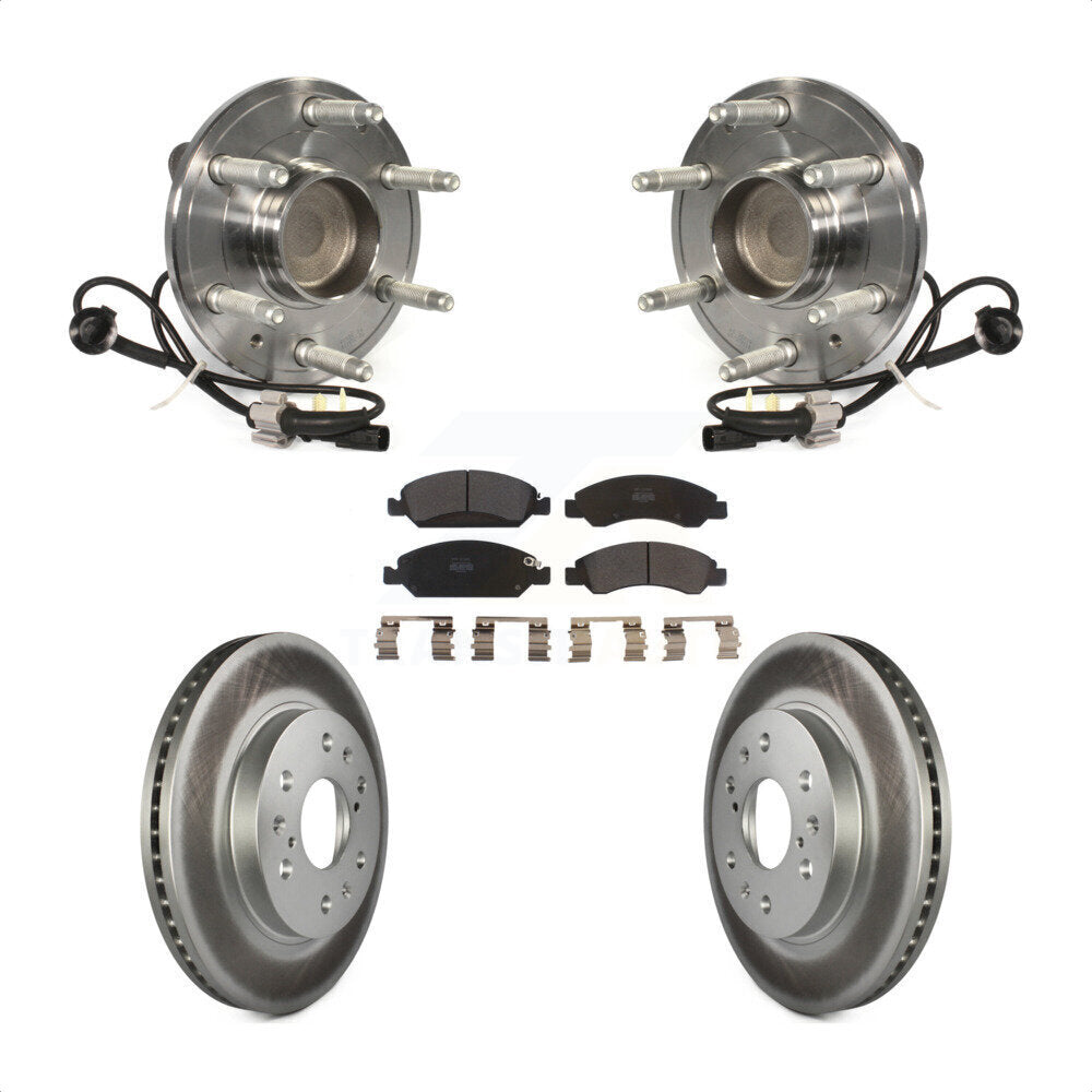 [Avant] Kit d'ensemble roulement de roue et moyeu pour Chevrolet Silverado 1500 GMC Sierra Tahoe Suburban Yukon Cadillac XL Escalade ESV LD RWD KBB-103895 par Transit Auto