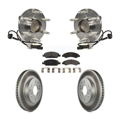 [Avant] Kit d'ensemble roulement de roue et moyeu pour Chevrolet Silverado 1500 GMC Sierra Tahoe Suburban Yukon Cadillac XL Escalade ESV LD RWD KBB-103895 par Transit Auto