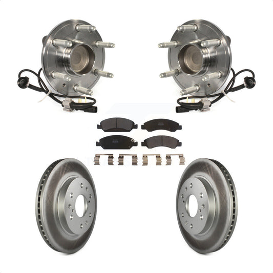 [Avant] Kit d'ensemble roulement de roue et moyeu pour Chevrolet Silverado 1500 GMC Sierra Tahoe Suburban Yukon Cadillac XL Escalade ESV LD RWD KBB-103895 par Transit Auto