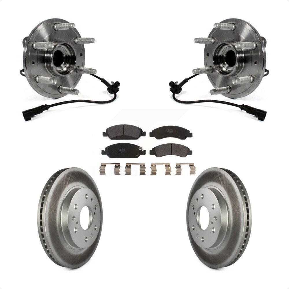 [Avant] Kit d'ensemble roulement de roue et moyeu pour Chevrolet Silverado 1500 GMC Sierra Tahoe Cadillac Suburban Yukon XL Escalade XTS ESV LD KBB-103897 par Transit Auto
