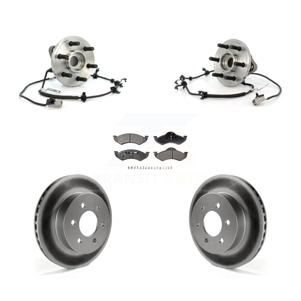 [Avant] Kit d'ensemble roulement de roue et moyeu pour 2000-2002 Dodge Dakota Durango 4WD avec 4-Wheel ABS KBB-103918