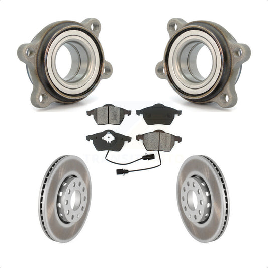 [Avant] Kit d'ensemble roulement de roue et moyeu pour Audi A4 Quattro A6 288mm Diameter Rotor KBB-103930 par Transit Auto