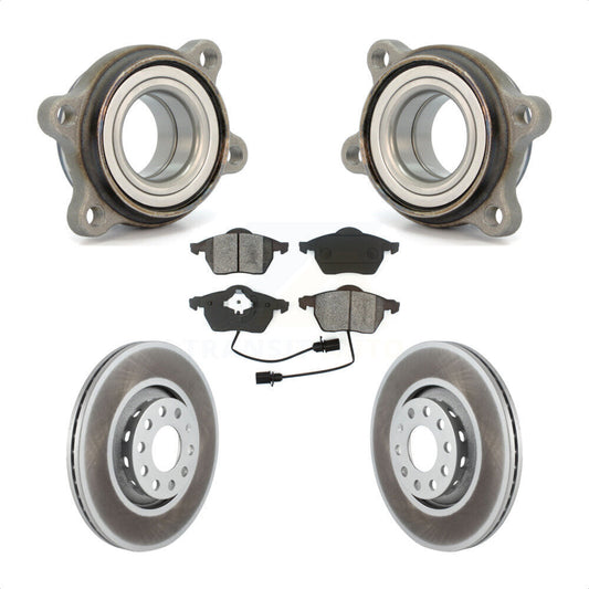 [Avant] Kit d'ensemble roulement de roue et moyeu pour Audi A4 Quattro A6 S4 S6 312mm Diameter Rotor KBB-103931 par Transit Auto