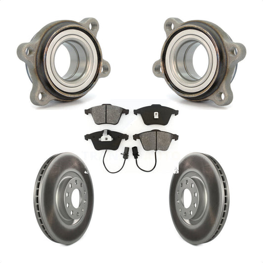 [Avant] Kit d'ensemble roulement de roue et moyeu pour Audi A6 S6 321mm Diameter Rotor KBB-103933 par Transit Auto