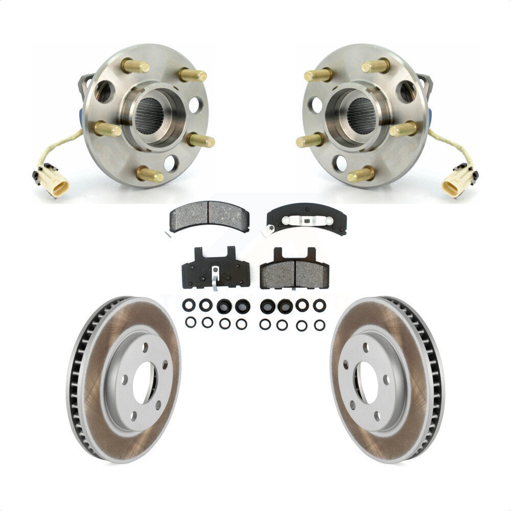 [Avant] Kit d'ensemble roulement de roue et moyeu pour Cadillac DeVille Fleetwood 60 Special Commercial Chassis Heavy Duty Brakes KBB-103950