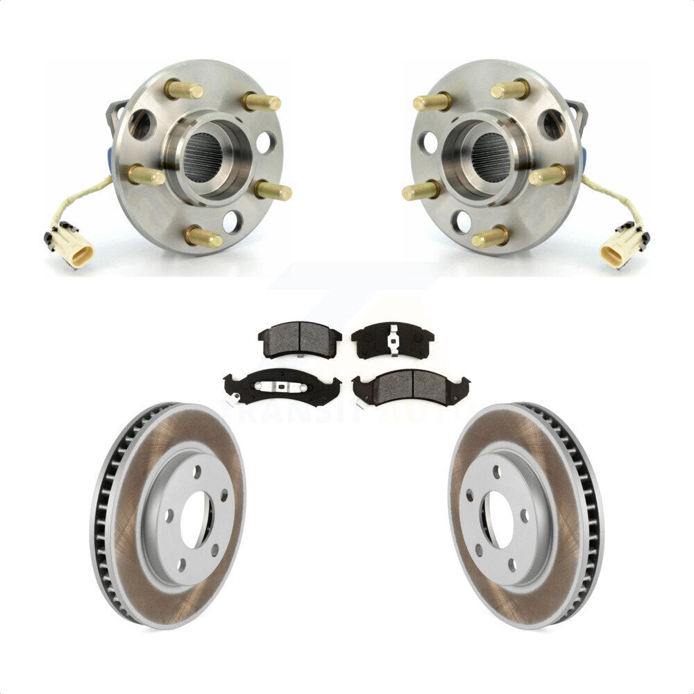 [Avant] Kit d'ensemble roulement de roue et moyeu pour Buick LeSabre Oldsmobile Cadillac 88 Pontiac DeVille Bonneville Park Avenue Eldorado Seville 98 Riviera Chevrolet Lumina APV KBB-103952
