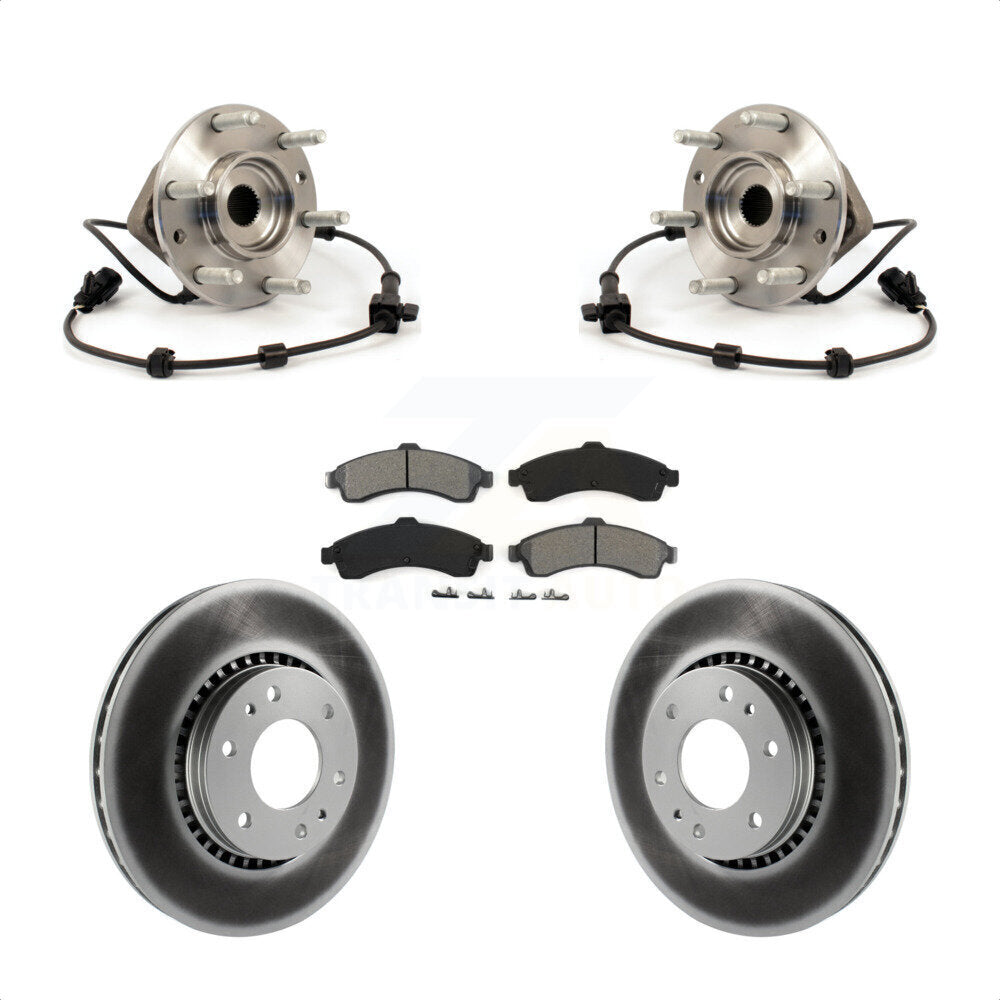 [Avant] Kit d'ensemble roulement de roue et moyeu pour Chevrolet Trailblazer GMC EXT Envoy XL Buick Rainier XUV SSR Isuzu Ascender Saab 9-7x KBB-103996