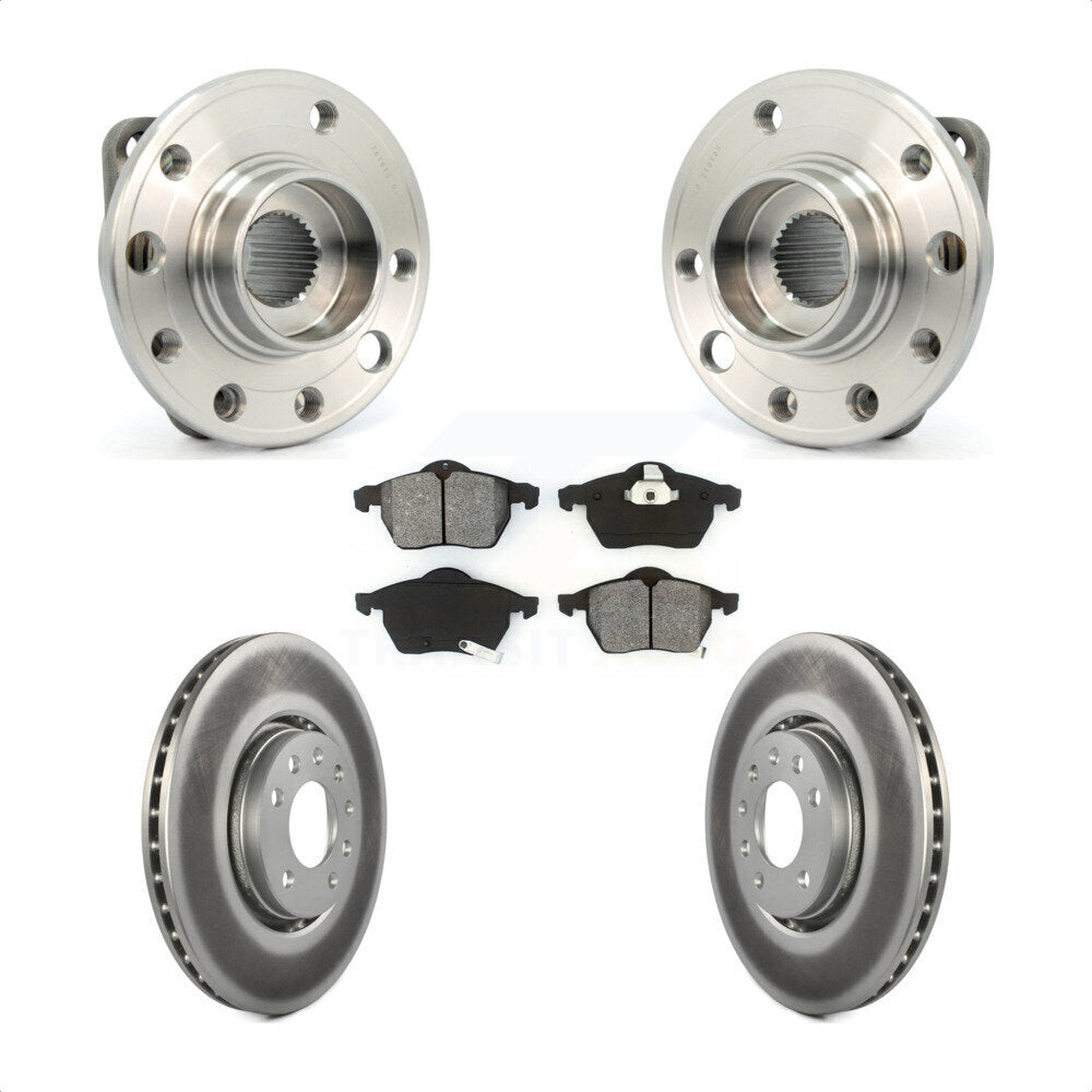 [Avant] Kit d'ensemble roulement de roue et moyeu pour 2002-2005 Saab 9-5 308mm Diameter Rotor KBB-104002 par Transit Auto