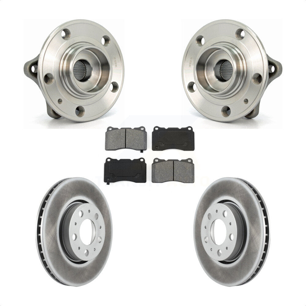 [Avant] Kit d'ensemble roulement de roue et moyeu pour 2005-2007 Volvo V70 R 286mm Diameter Rotor KBB-104006