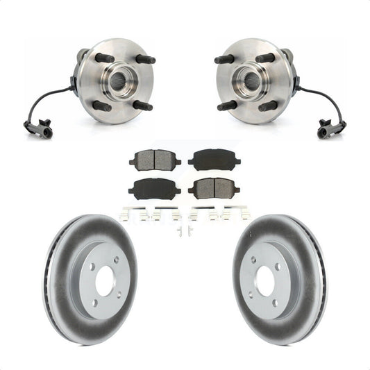 [Avant] Kit d'ensemble roulement de roue et moyeu pour Chevrolet Cobalt Saturn Ion Pontiac G5 Pursuit 4 Lug Wheels KBB-104014