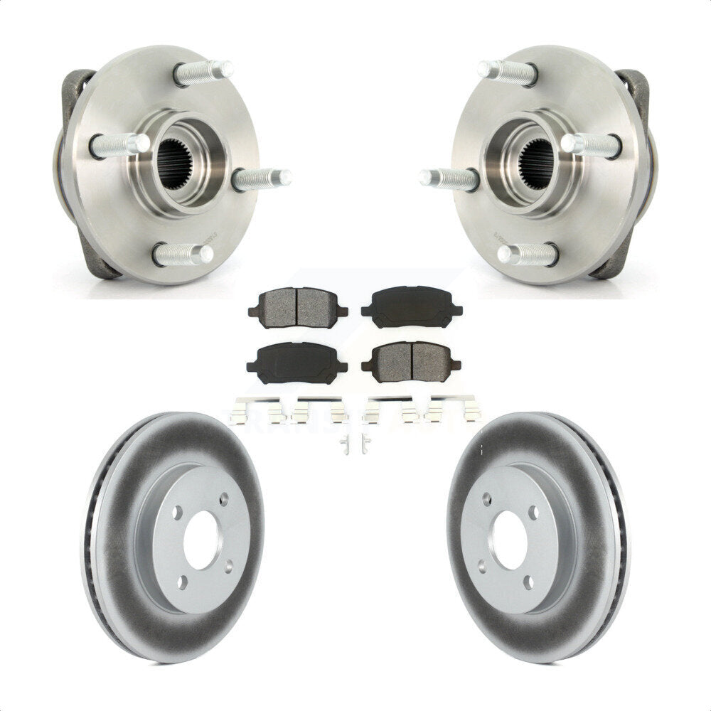 [Avant] Kit d'ensemble roulement de roue et moyeu pour Chevrolet Cobalt Saturn Ion Pontiac G5 Pursuit 4 Lug Wheels KBB-104017