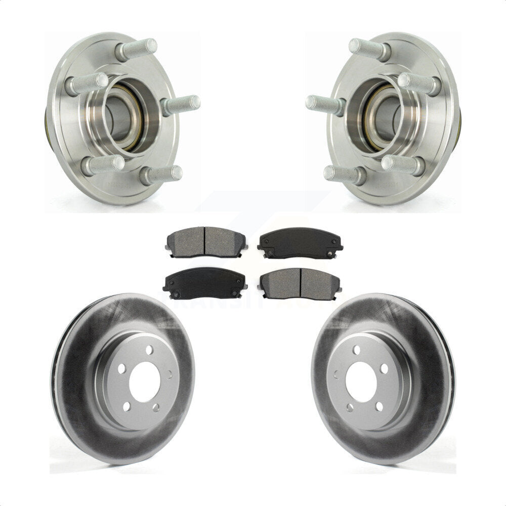 [Avant] Kit d'ensemble roulement de roue et moyeu pour Dodge Chrysler 300 Charger Magnum Challenger KBB-104053 par Transit Auto
