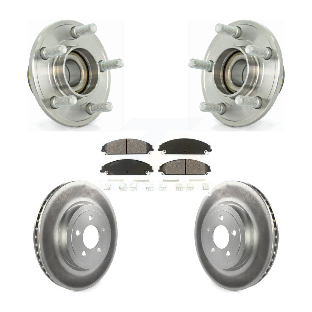 [Avant] Kit d'ensemble roulement de roue et moyeu pour Dodge Chrysler 300 Charger Magnum Challenger KBB-104054 par Transit Auto
