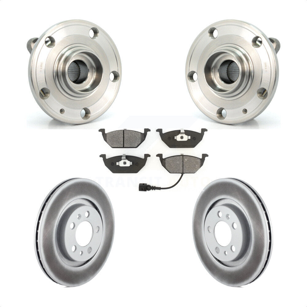 [Avant] Kit d'ensemble roulement de roue et moyeu pour 2005-2006 Volkswagen Jetta 280mm Diameter Rotor 7th 8th Digit Of VIN Is "9M" Or "1J" KBB-104070