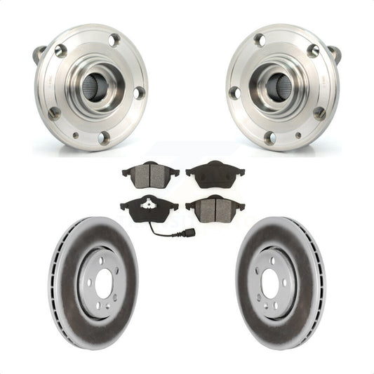 [Avant] Kit d'ensemble roulement de roue et moyeu pour 2005-2006 Volkswagen Jetta 288mm Diameter Rotor 7th 8th Digit Of VIN Is "9M" Or "1J" KBB-104071