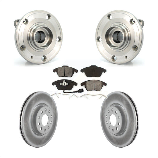 [Avant] Kit d'ensemble roulement de roue et moyeu pour Volkswagen Jetta Beetle CC Passat GTI Audi Eos A3 TT Quattro KBB-104072