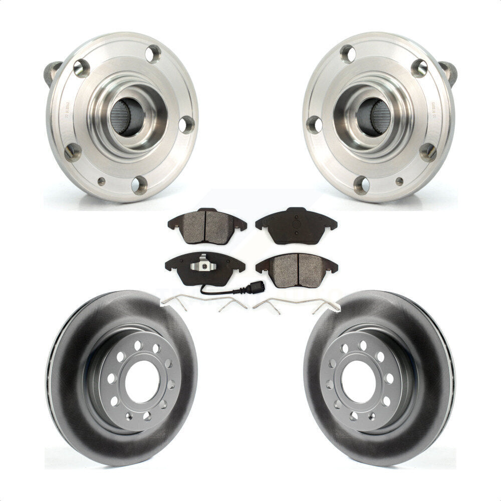 [Avant] Kit d'ensemble roulement de roue et moyeu pour Volkswagen GTI Audi A3 Quattro 280mm Diameter Rotor KBB-104075