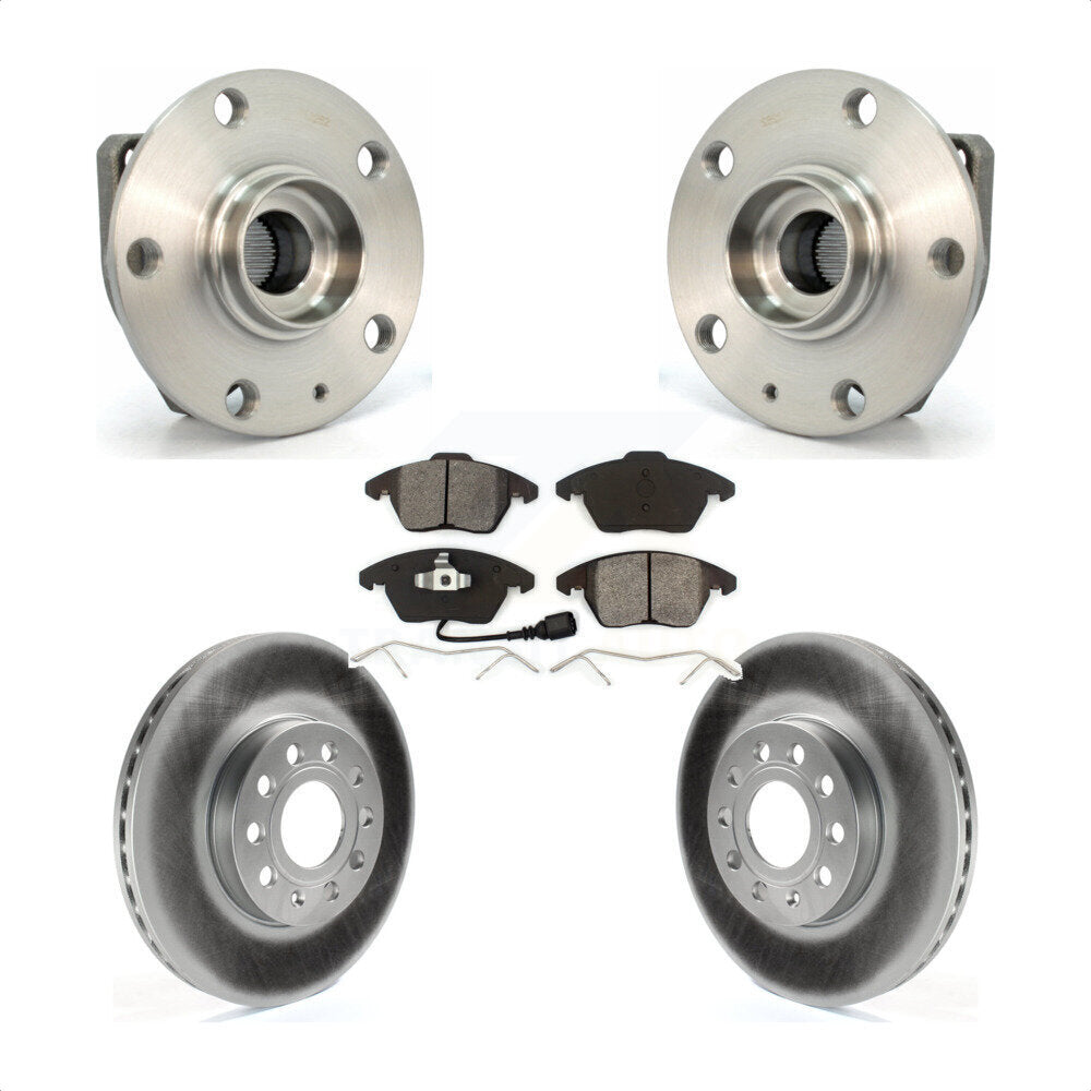 [Avant] Kit d'ensemble roulement de roue et moyeu pour 2006-2009 Volkswagen Rabbit 3 Bolt Mounting Flange KBB-104095 par Transit Auto