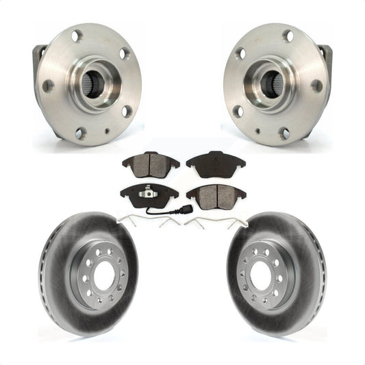 [Avant] Kit d'ensemble roulement de roue et moyeu pour 2006-2009 Volkswagen Rabbit 3 Bolt Mounting Flange KBB-104095 par Transit Auto