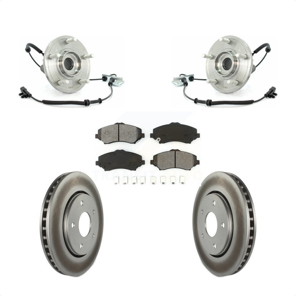 [Avant] Kit d'ensemble roulement de roue et moyeu pour Chrysler Town & Country Dodge Grand Caravan Volkswagen Routan KBB-104117 par Transit Auto