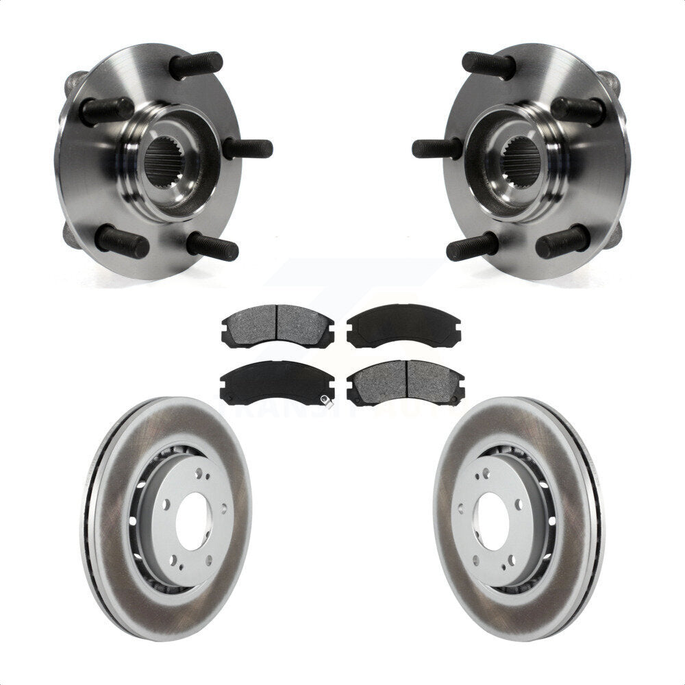 [Avant] Kit d'ensemble roulement de roue et moyeu pour 2010-2011 Mitsubishi Lancer Ralliart Sportback avec AWD KBB-104161