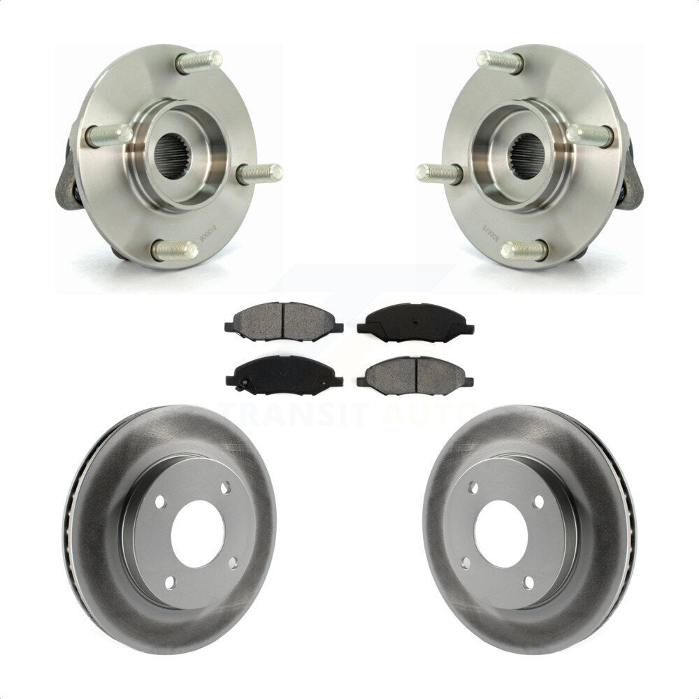 [Avant] Kit d'ensemble roulement de roue et moyeu pour 2009-2011 Nissan Versa 1.6L avec Non-ABS KBB-104169 par Transit Auto