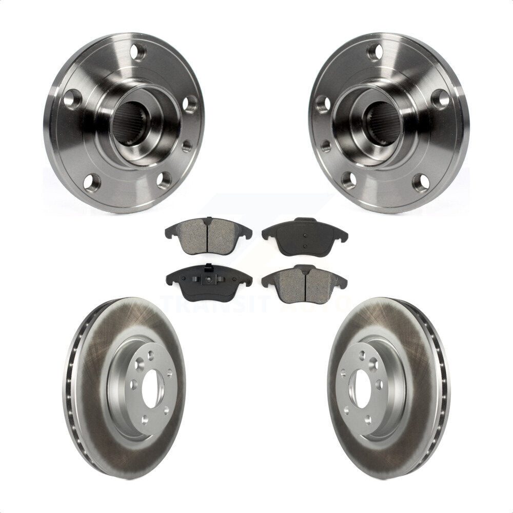 [Avant] Kit d'ensemble roulement de roue et moyeu pour Volvo S60 XC70 S80 V60 V70 300mm Diameter Rotor KBB-104192