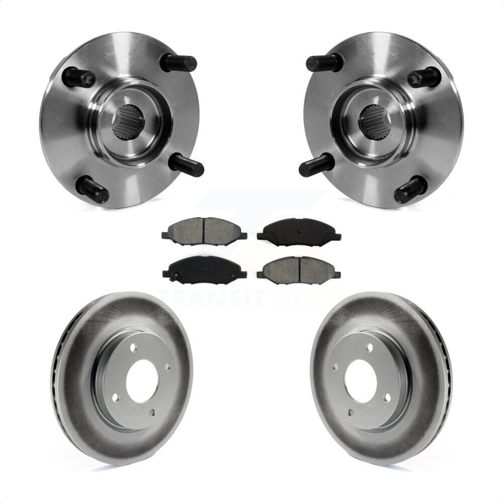 [Avant] Kit d'ensemble roulement de roue et moyeu pour 2008 Nissan Versa 4-Wheel ABS KBB-104238 par Transit Auto