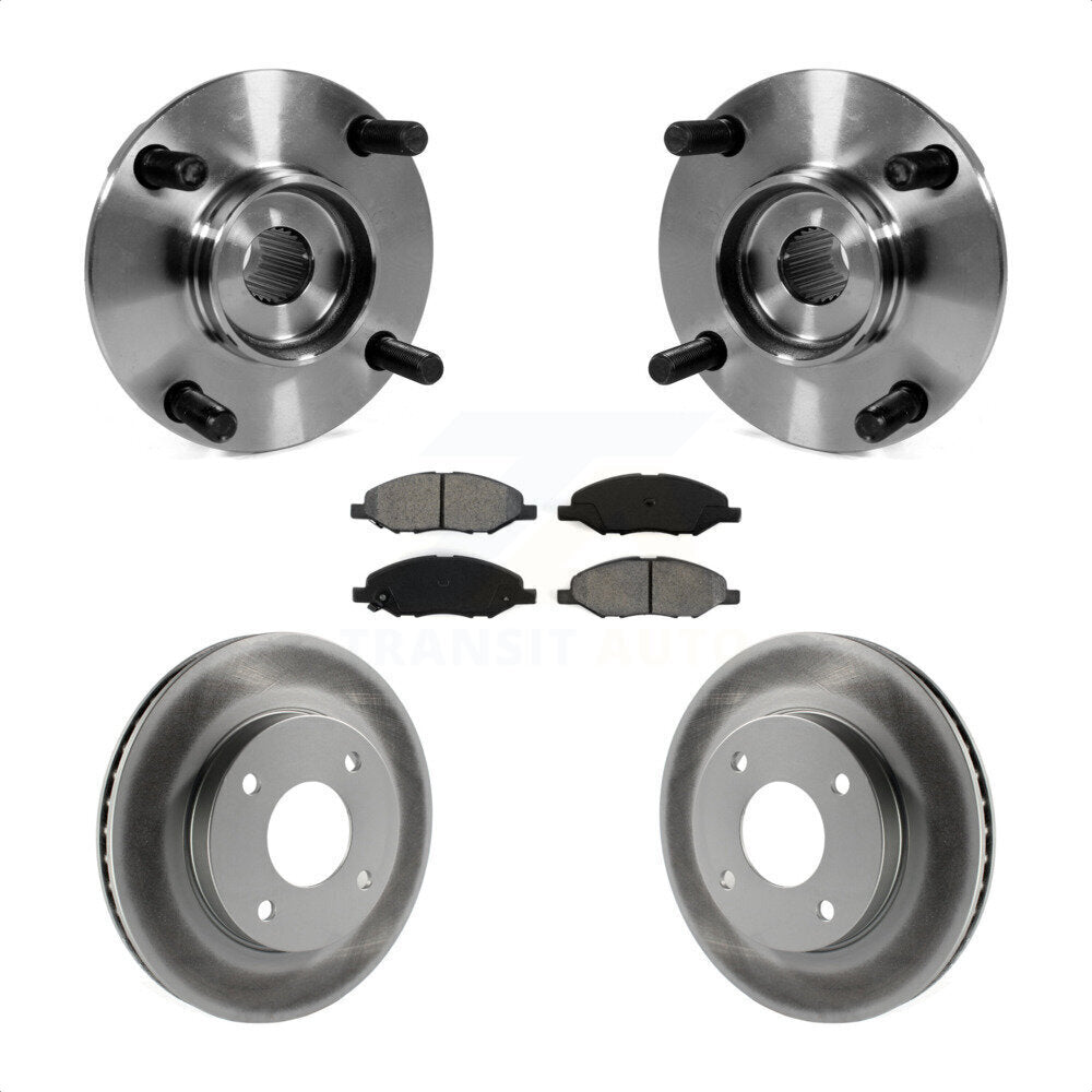 [Avant] Kit d'ensemble roulement de roue et moyeu pour 2009-2011 Nissan Versa 1.6L avec 4-Wheel ABS KBB-104240 par Transit Auto