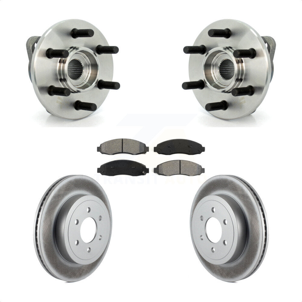 [Avant] Kit d'ensemble roulement de roue et moyeu pour 2003-2004 Dodge Dakota 4WD avec 2-Wheel ABS KBB-104252