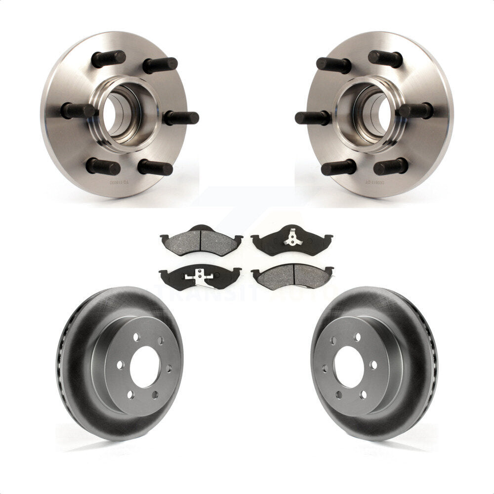 [Avant] Kit d'ensemble roulement de roue et moyeu pour 1999 Dodge Dakota Durango RWD avec 2-Wheel ABS KBB-104261