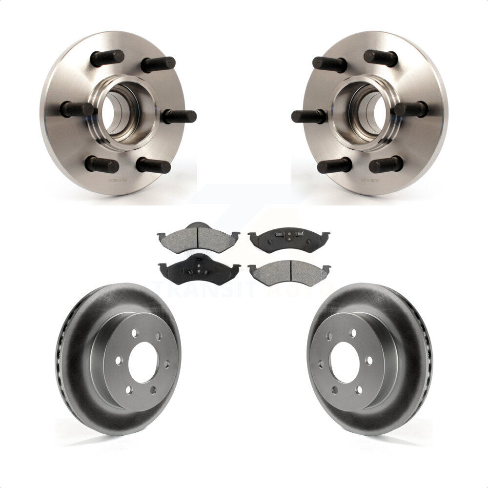 [Avant] Kit d'ensemble roulement de roue et moyeu pour 2000-2002 Dodge Dakota Durango RWD avec 2-Wheel ABS KBB-104262